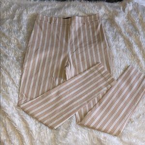 Stripped cut off pants